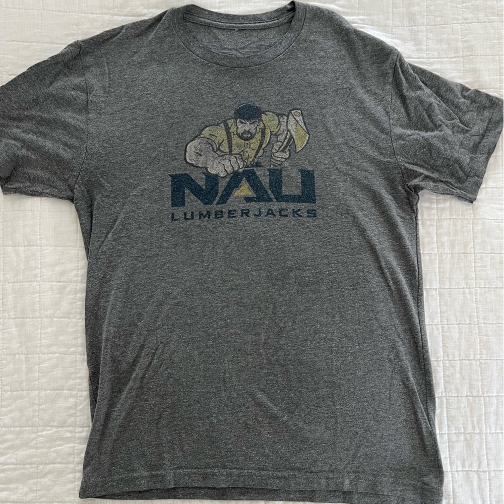 NAU lumber jacks t-shirt